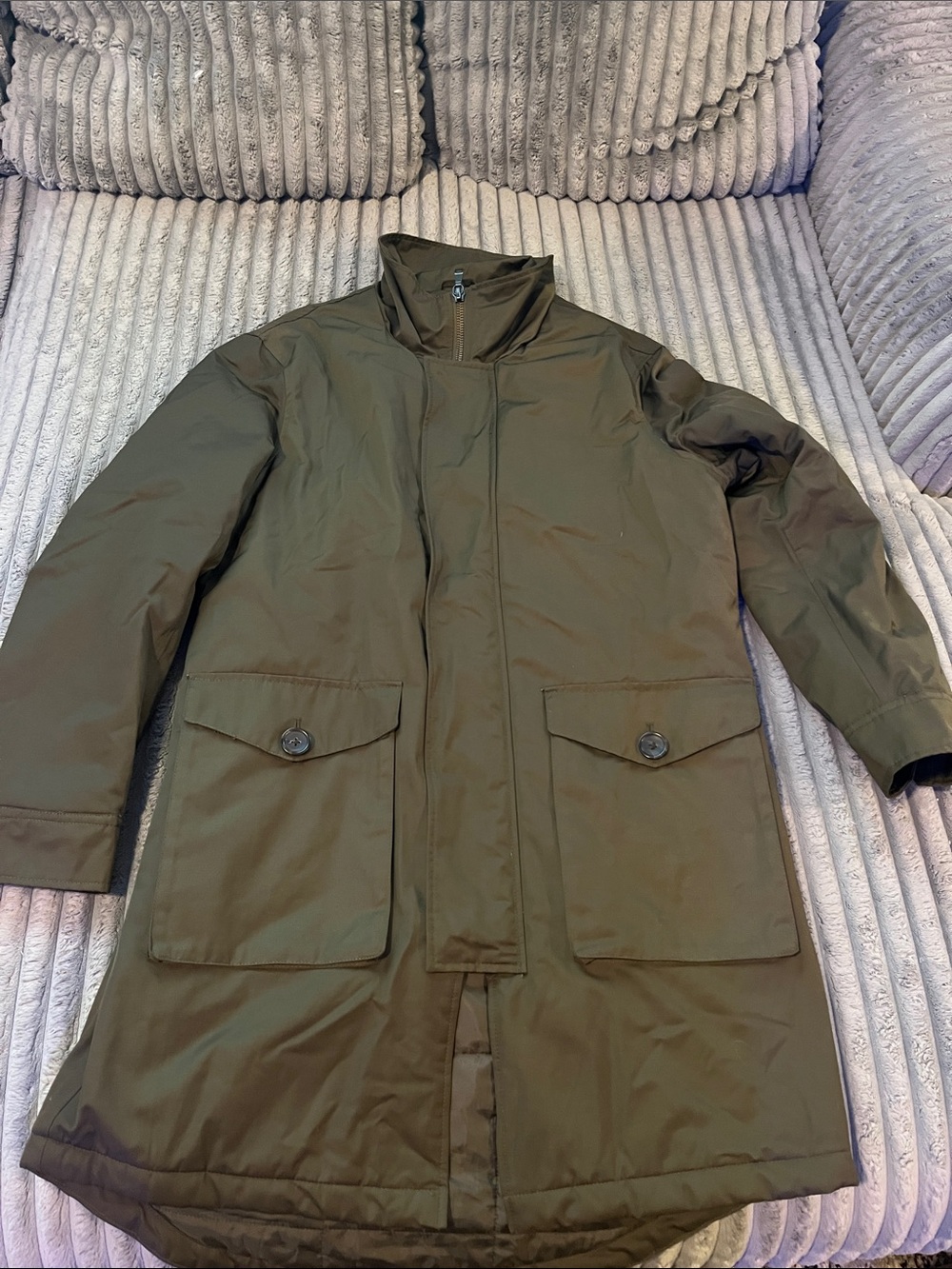 Banana Republic Men's Olive Green Parka